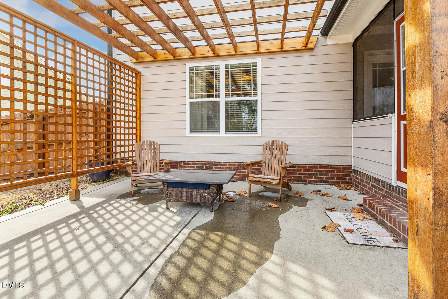 5933 Rounder Lane Holly Springs, NC 27540 - Photo 38 of 45 a roof deck with couch and chairs