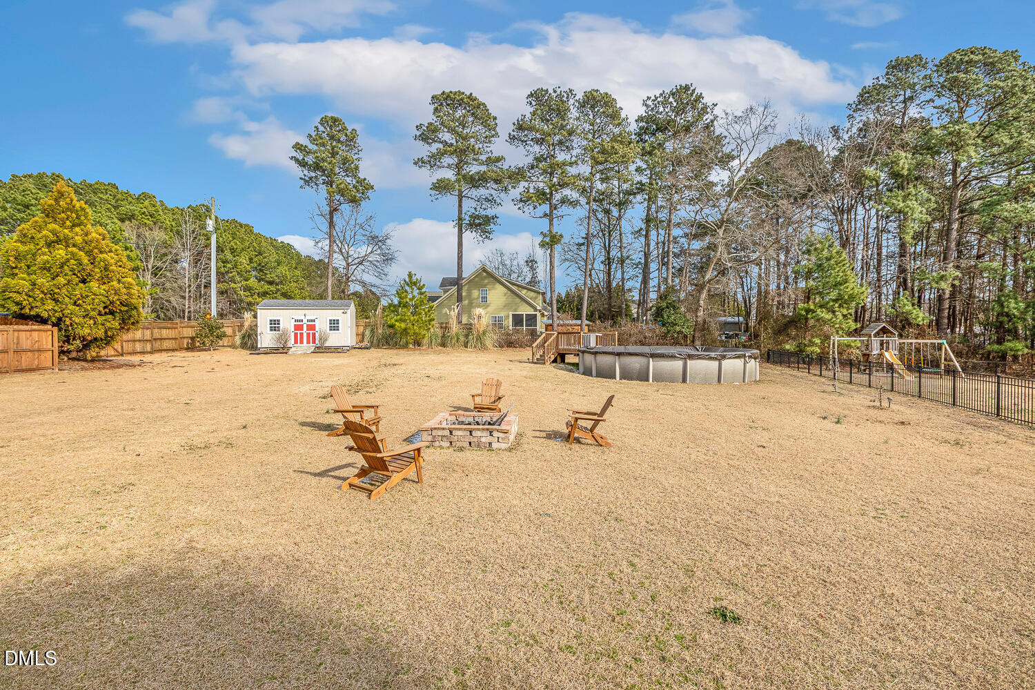 5933 Rounder Lane Holly Springs, NC 27540 - Photo 39 of 45 a view of a basket ball ground