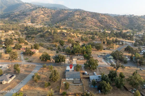 an aerial view of city