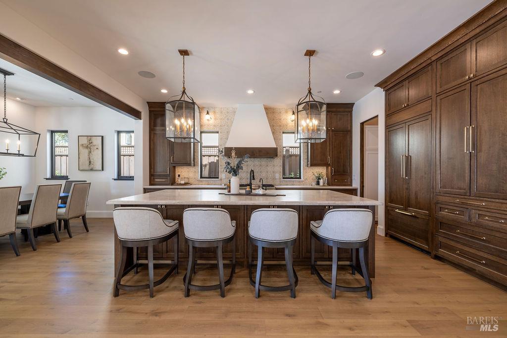 3981 Parker Hill Road Santa Rosa, CA 95404 - Photo 13 of 43 a large kitchen with a table and chairs