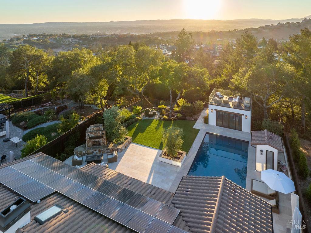 3981 Parker Hill Road Santa Rosa, CA 95404 - Photo 6 of 43 a view of a balcony with two chairs and a table