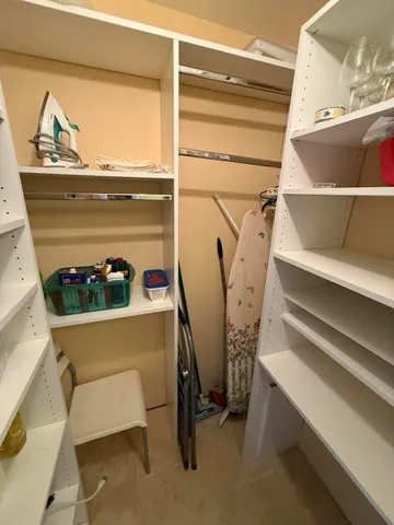 a view of closet