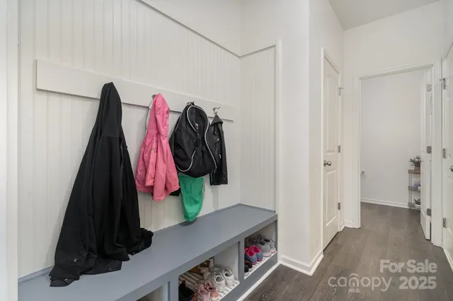 a view of a walk in closet