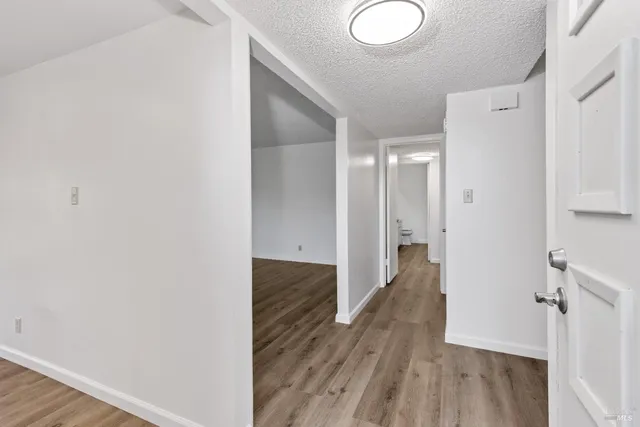 wooden floor in a gallery