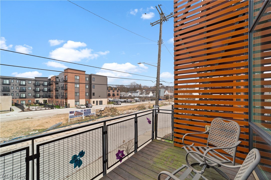 1868 Coltman Road Cleveland, OH 44106 - Photo 17 of 40 View of balcony