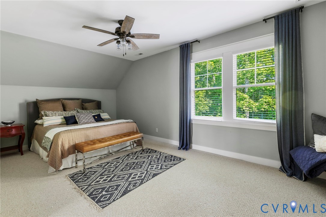 1925 Muswell Court Midlothian, VA 23112 - Photo 36 of 64 Carpeted room featuring a ceiling fan with integra