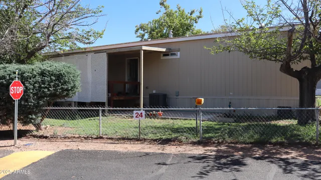 a view of a kid door of a house