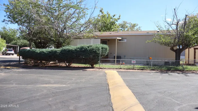 front view of a house with a street