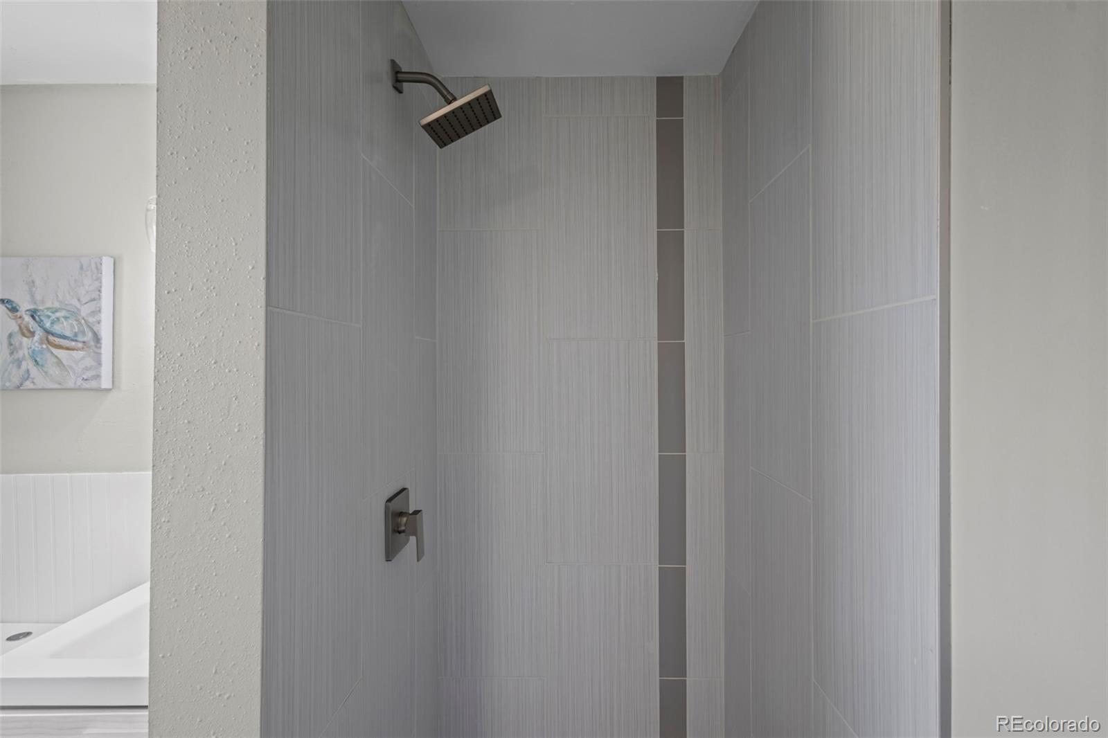 390 Scranton Street Aurora, CO 80011 - Photo 25 of 45 a bathroom with a shower