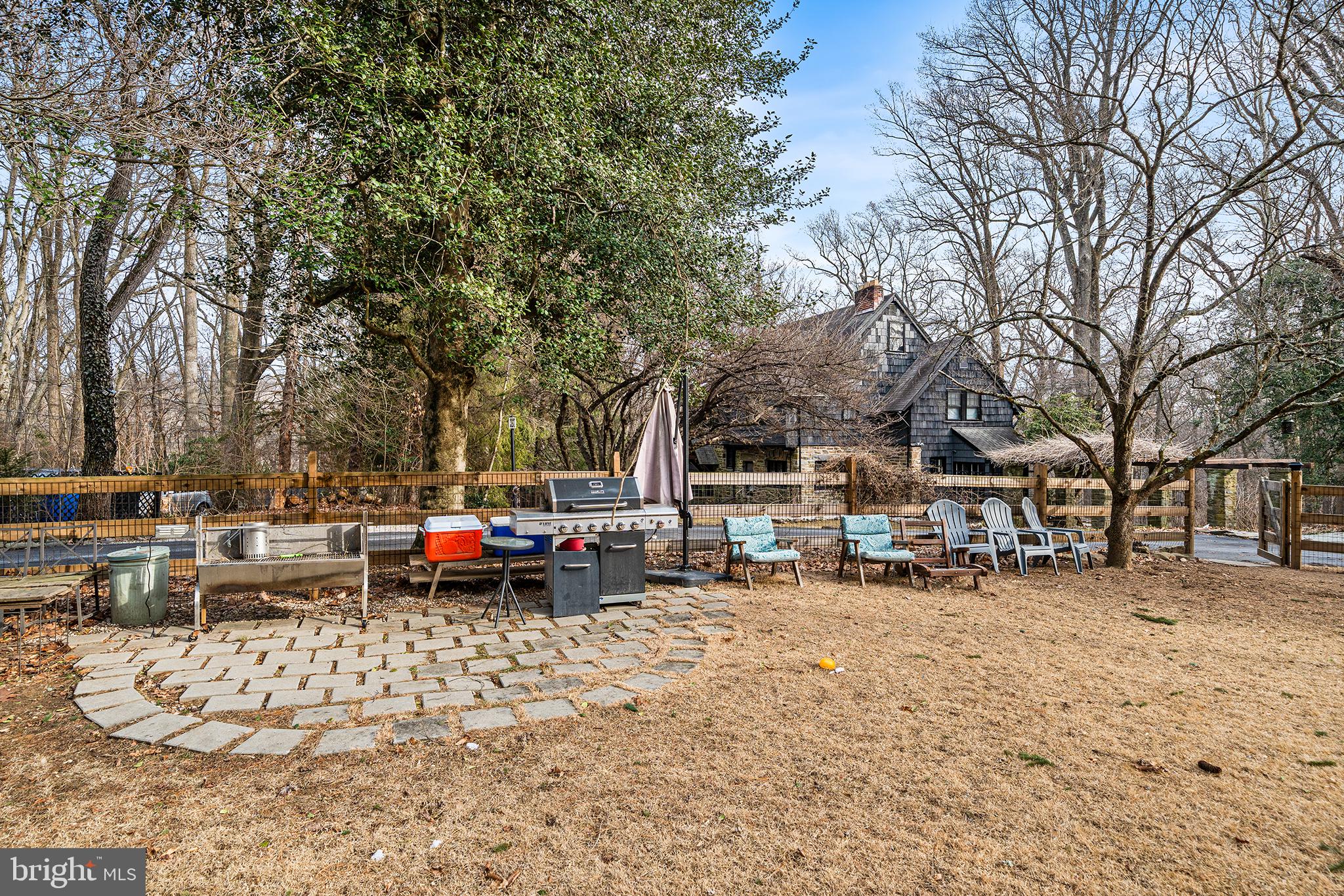 238 Fox Road Media, PA 19063 - Photo 47 of 74 a view of a patio with a yard