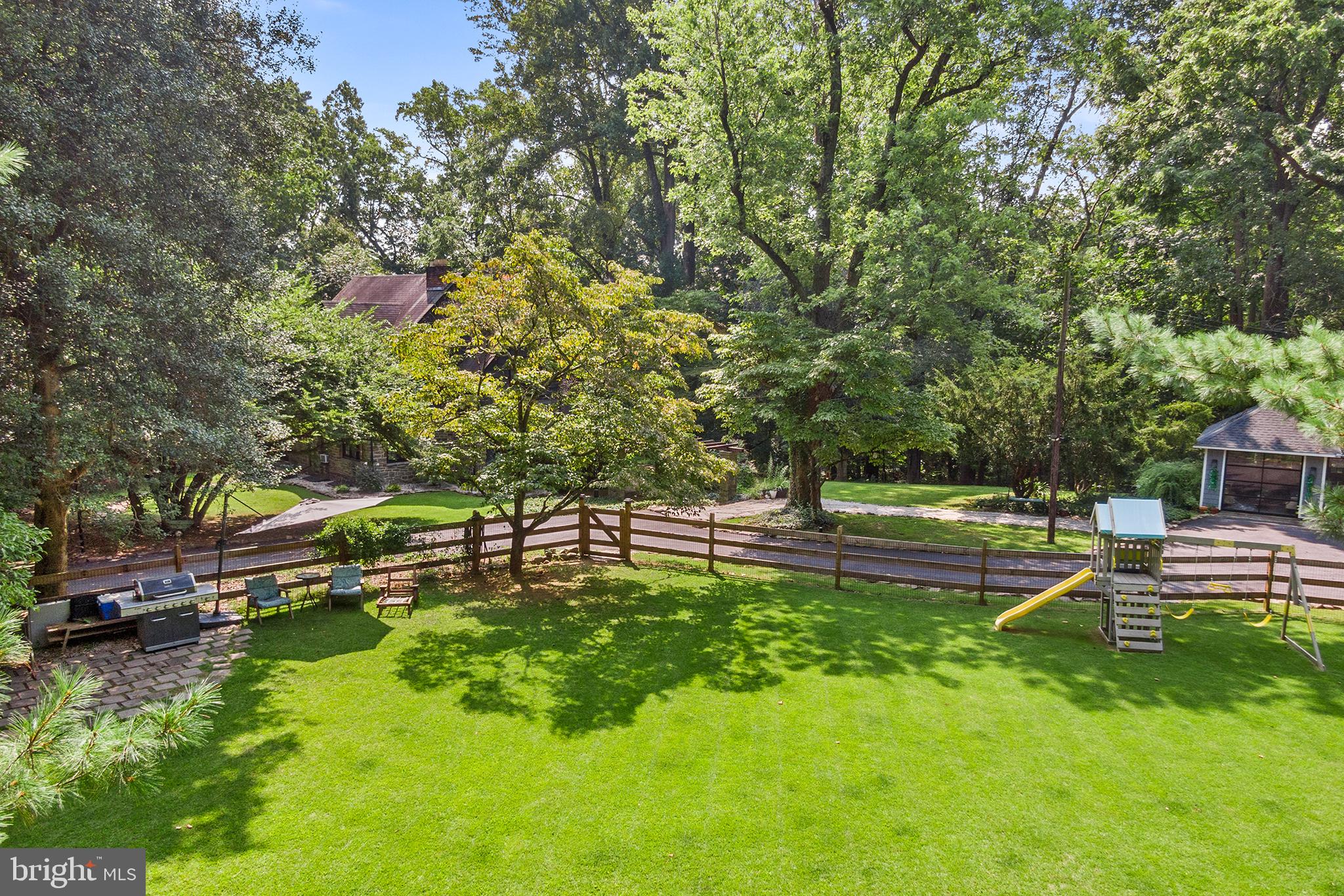 238 Fox Road Media, PA 19063 - Photo 51 of 74 a view of a park with large trees