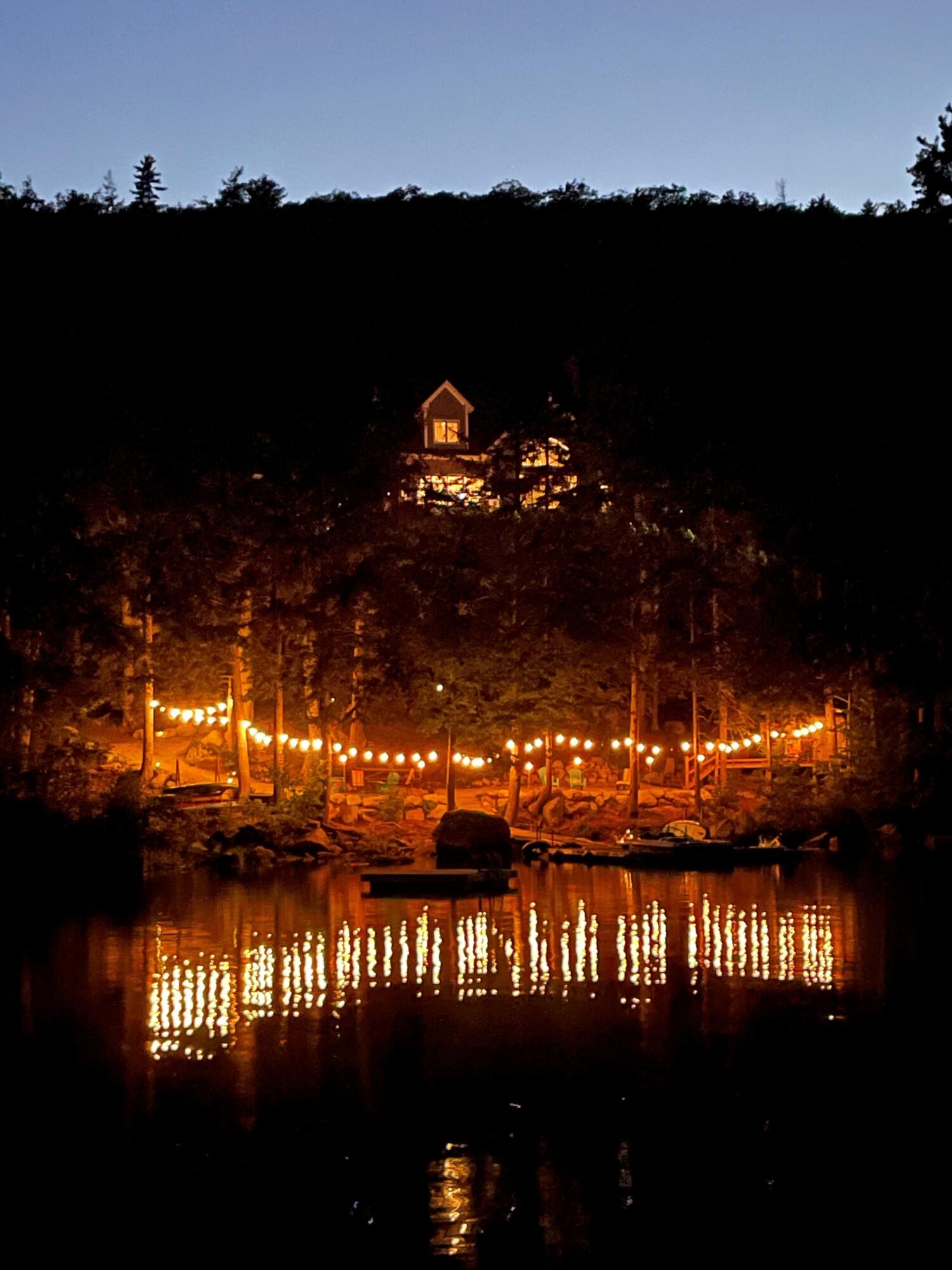 76 Fitts Mountain Road Dedham, ME 04429 - Photo 64 of 64 Night View from Water