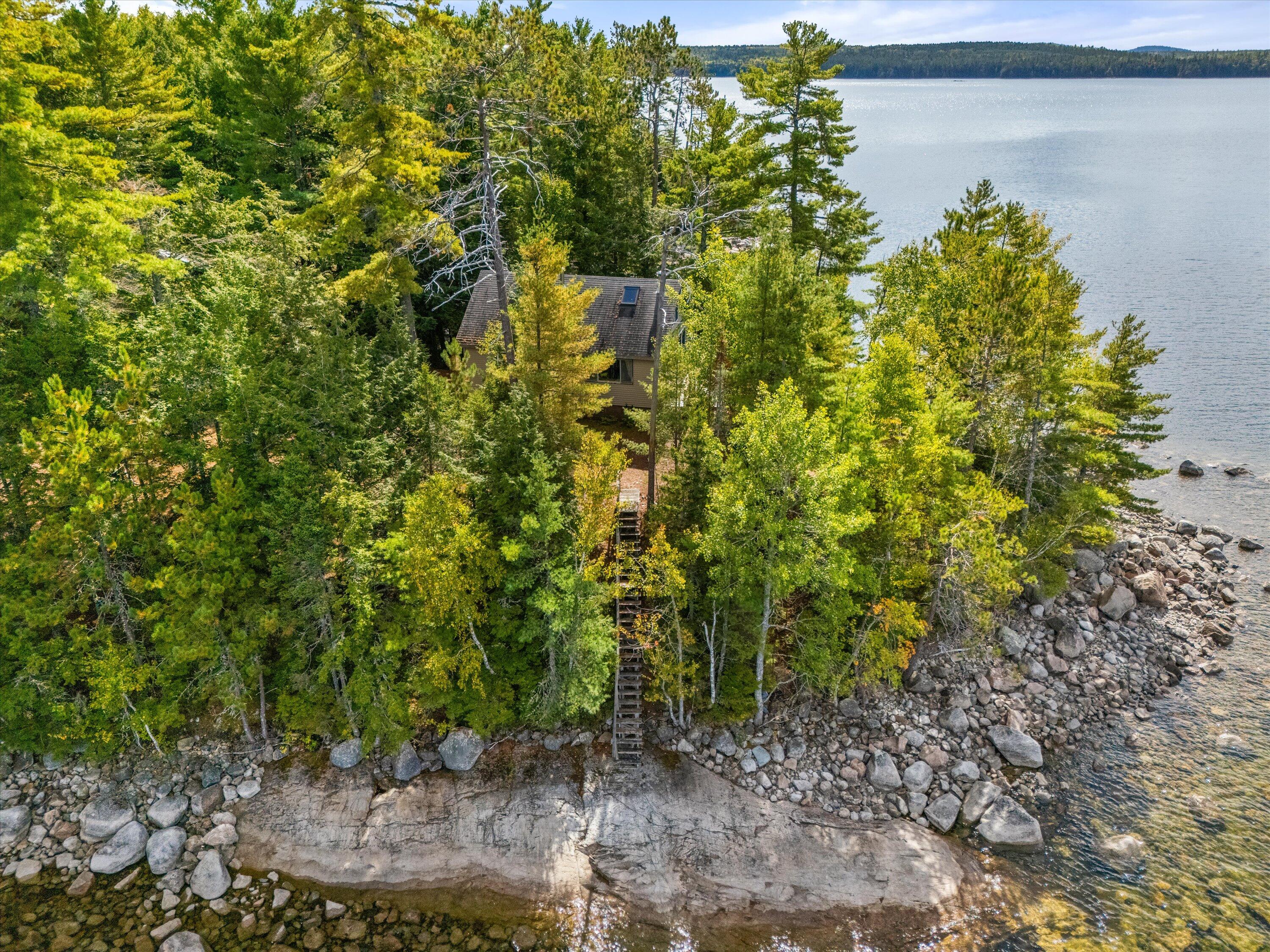766 Bonney Brook Road Princeton, ME 04668 - Photo 54 of 72 Aerial overview...