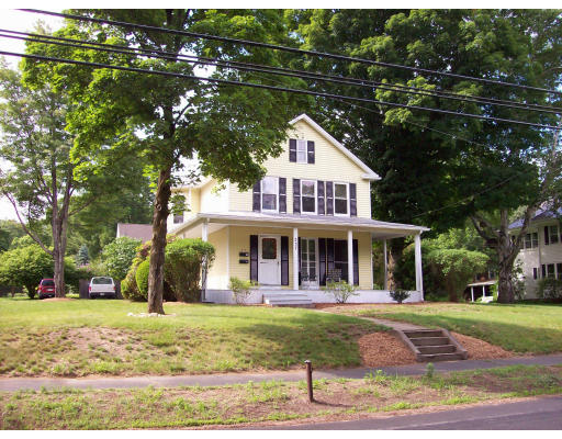237 Riverside Drive Northampton, MA 01062 - Photo 1 of 1 a front view of a house with a yard