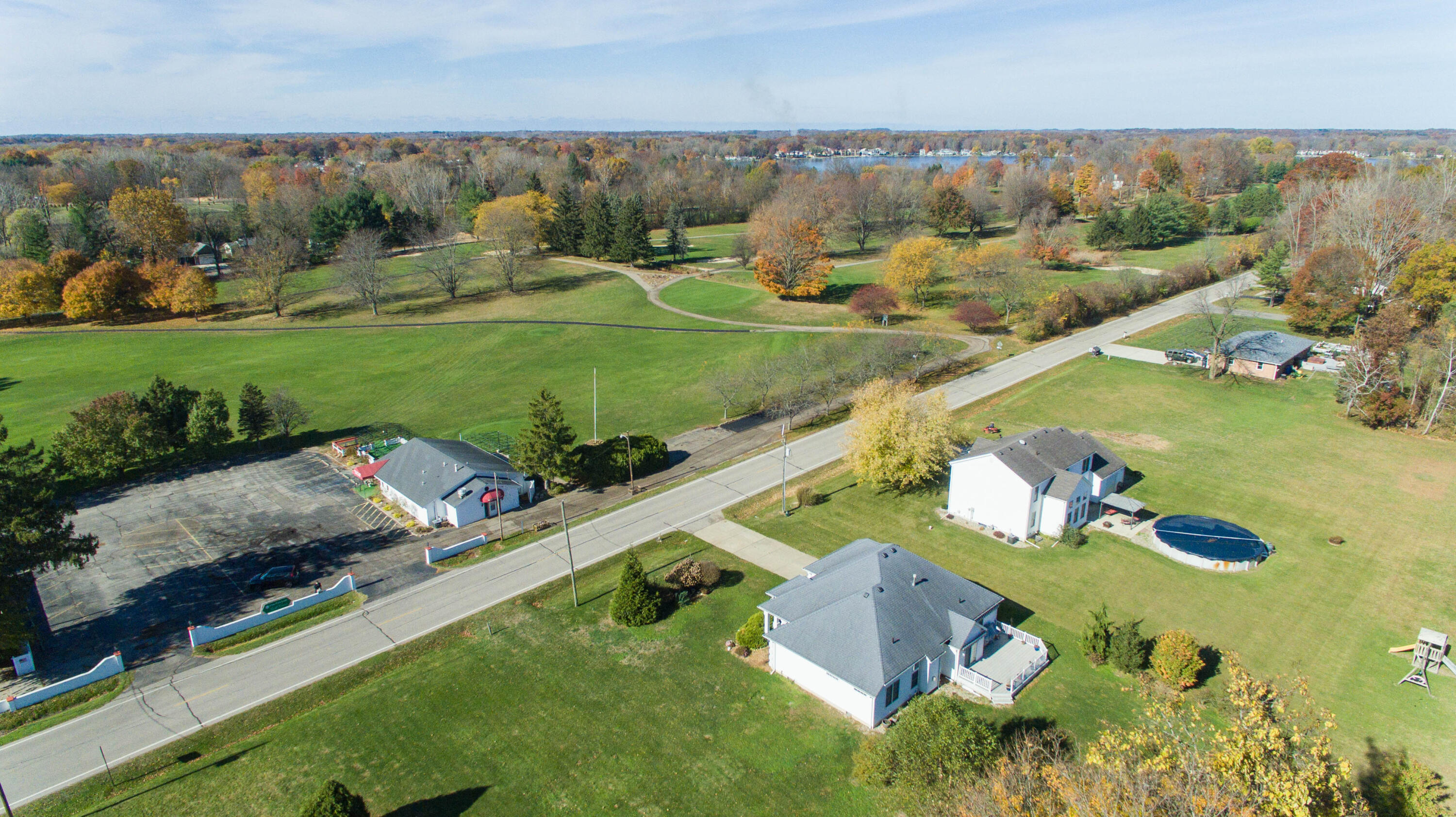 4549 Forest Beach Road Watervliet, MI 49098 - Photo 26 of 28 back view of golf course