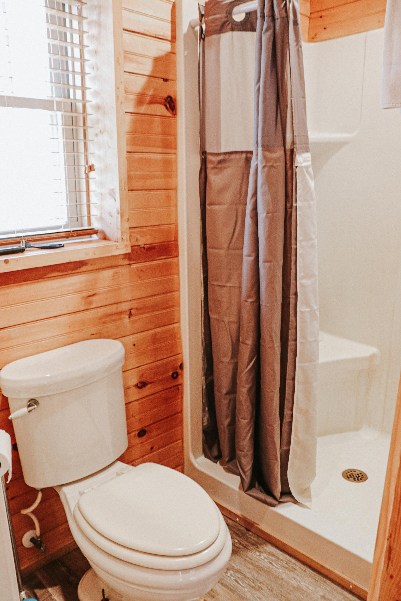 757 Roberson Mill Road Southeast Floyd, VA 24091 - Photo 6 of 23 a bathroom with a toilet and a shower
