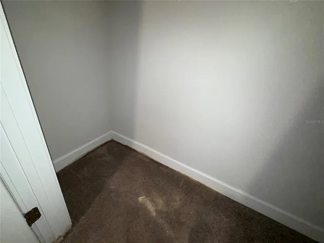 a small space with a window