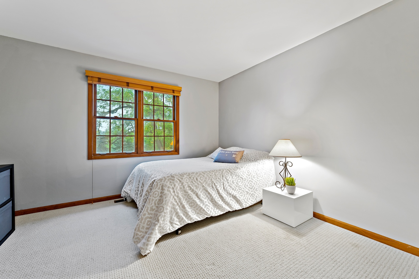 27W223 Jewell Road Winfield, IL 60190 - Photo 17 of 23 a bedroom with bed and a window