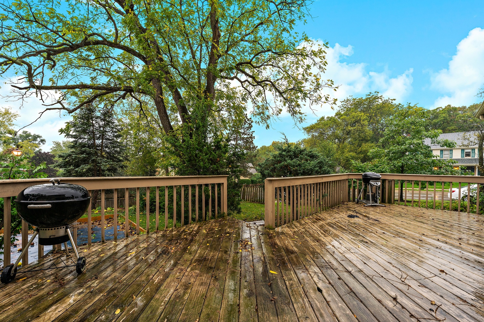 27W223 Jewell Road Winfield, IL 60190 - Photo 23 of 23 a view of a house with a deck