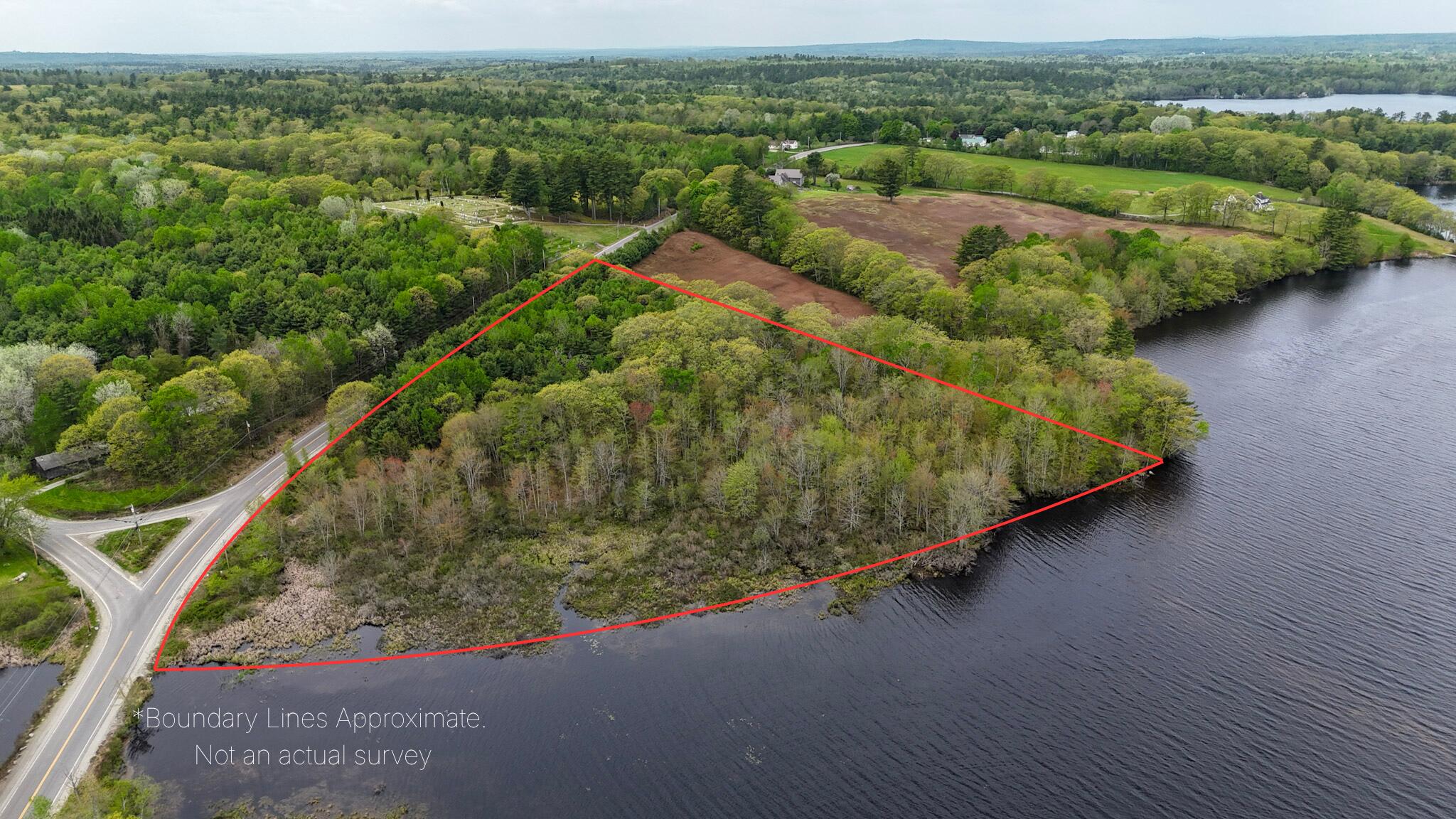 Lot 27-2 Gardiner Road Jefferson, ME 04348 - Photo 1 of 16 West Boundary Line Approx
