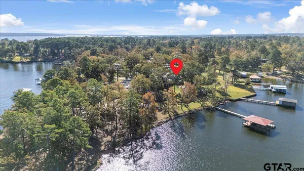 a view of a city with lake