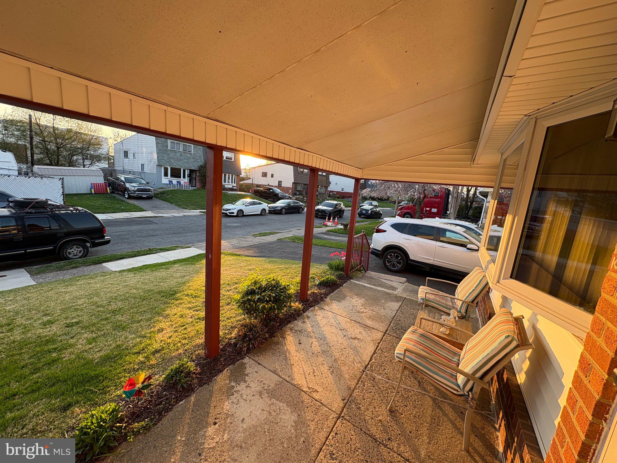 1045 Foster Street Philadelphia, PA 19116 - Photo 2 of 27 a view of a balcony with car parked
