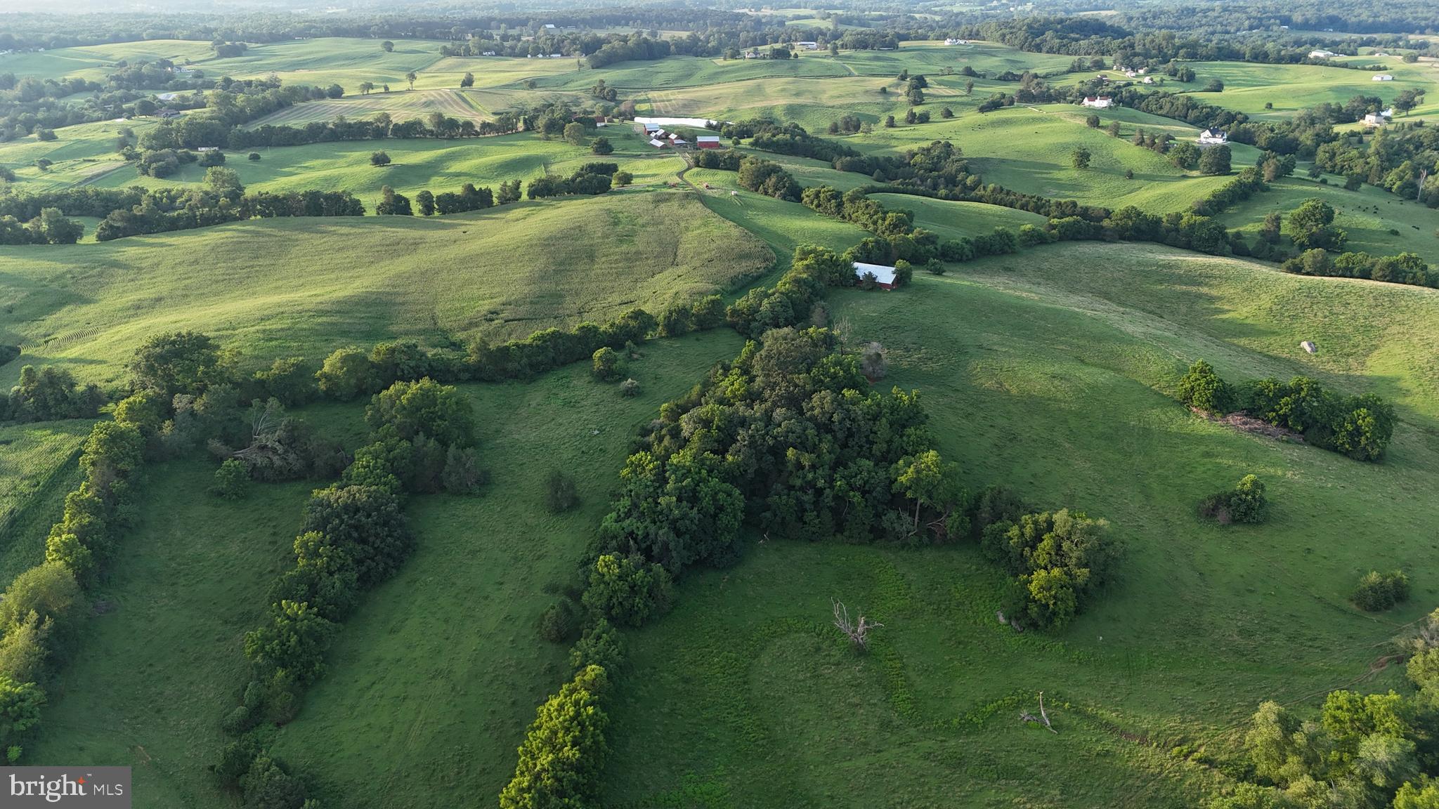 9534 Spring Hill Lane Rixeyville, VA 22737 - Photo 26 of 70 Aerial view of farm
