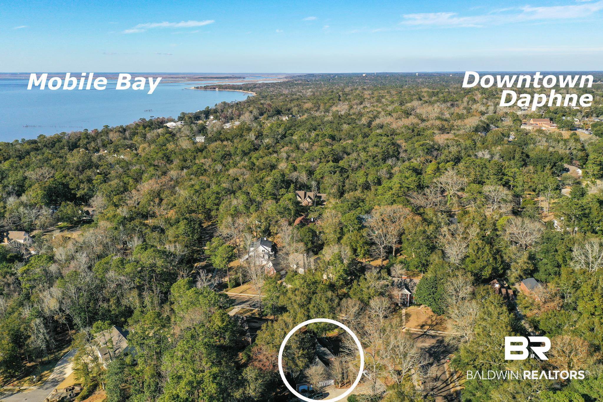 203 Potters Mills Road Daphne, AL 36526 - Photo 2 of 45 Aerial View