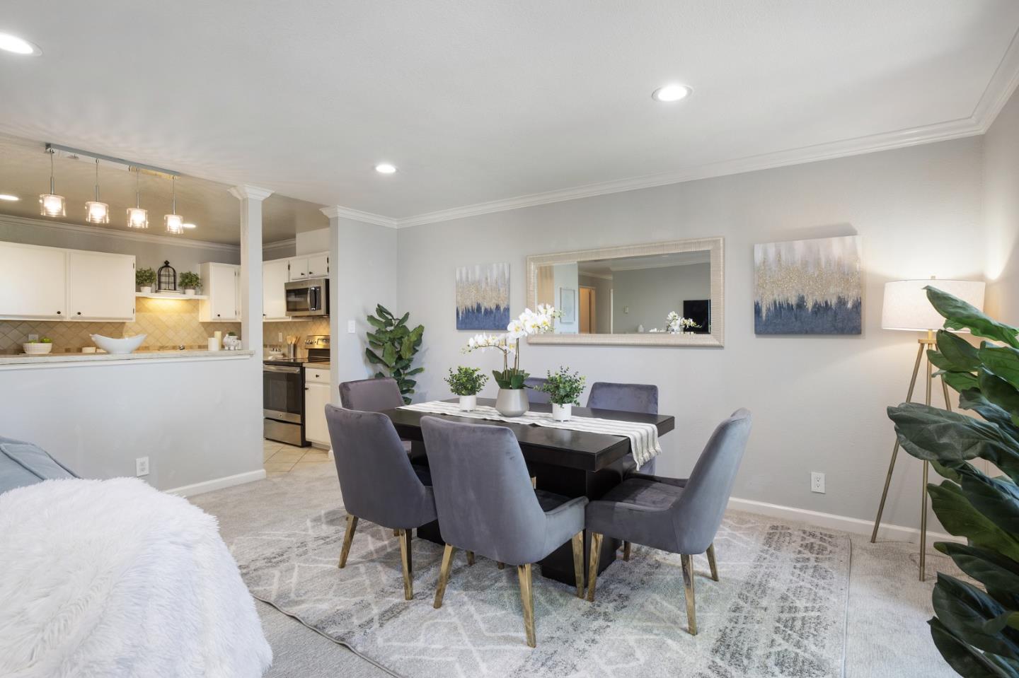 1171 Compass Lane, Unit 216 Foster City, CA 94404 - Photo 11 of 35 a view of a dining room with furniture