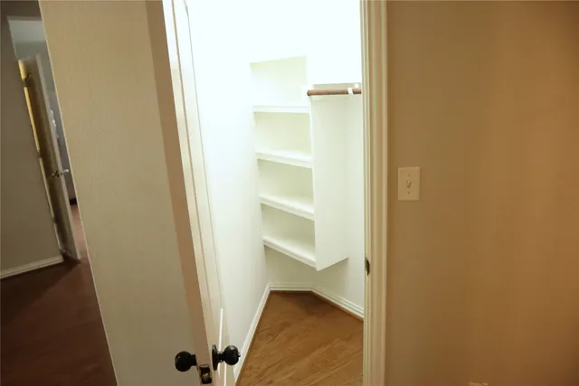 a view of closet