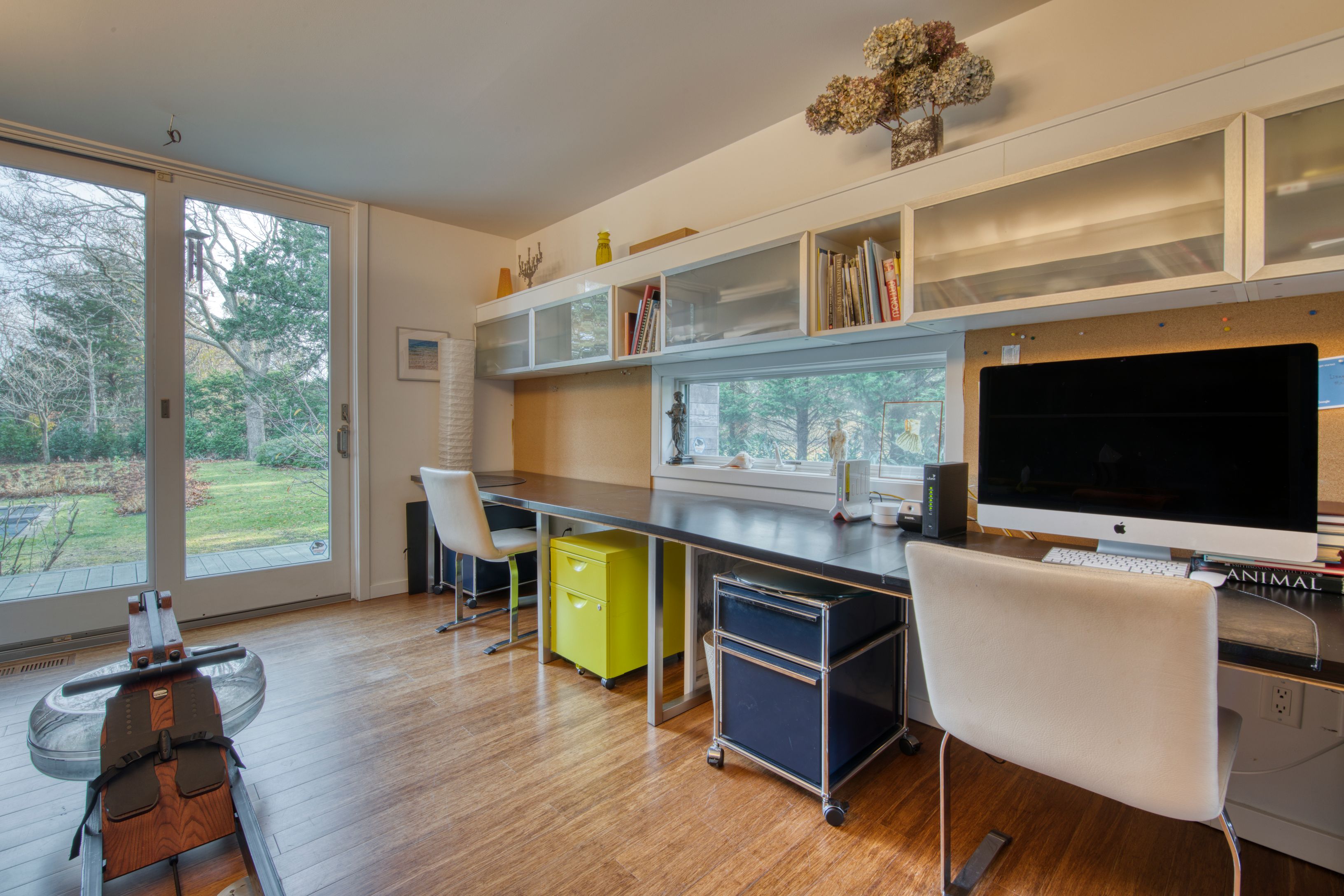 Undisclosed Address Sag Harbor, NY 11963 - Photo 12 of 18 a view of a livingroom with furniture a flat screen tv and floor to ceiling window