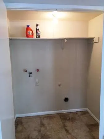 a bathroom with a sink and a shower