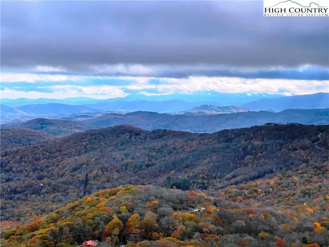 a view of an outdoor space and mountain view