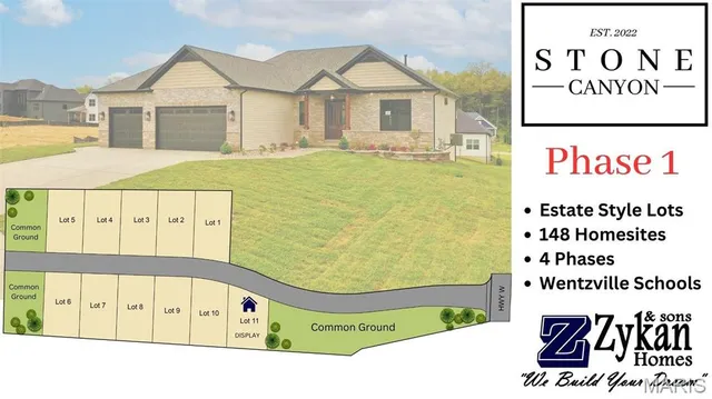 $441,500 | 1 Huntington Ii @ Stone Canyon, Foristell, MO 63348