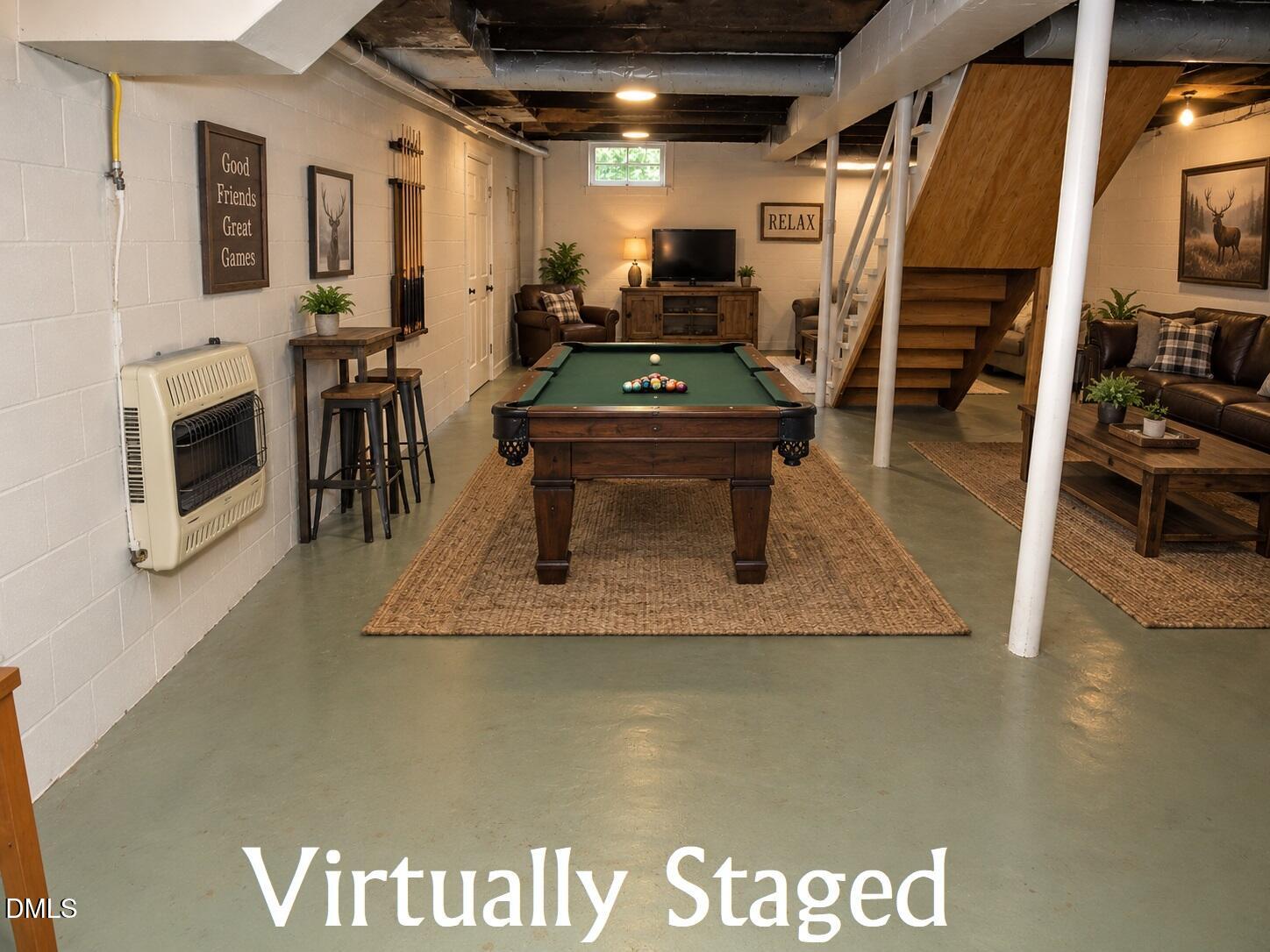 1290 Spring Valley Road Henderson, NC 27537 - Photo 28 of 71 Virtually staged - basement