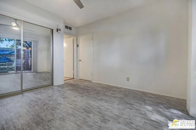 a view of empty room