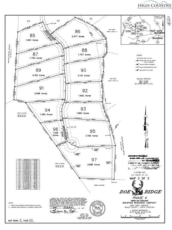 Lot 85 Woodpecker Road Purlear, NC 28665 - Photo 2 of 26 view of a black and white photo