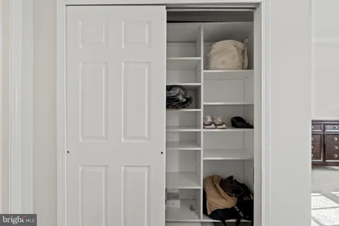 a room with storage and utility
