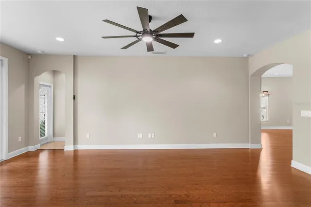 a view of a small space