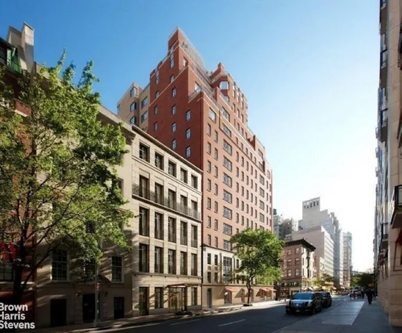 a car parked in front of a building