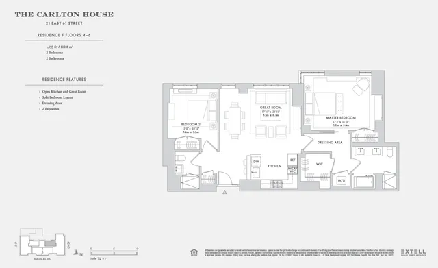 $3,400,000 | 21 East 61st Street, Unit 5F | Lenox Hill