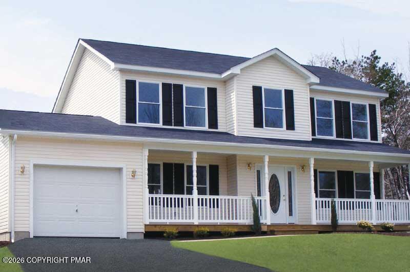 1125 Glouster Road, Unit 3209 Tobyhanna, PA 18466 - Photo 1 of 53 front view of a house with a yard