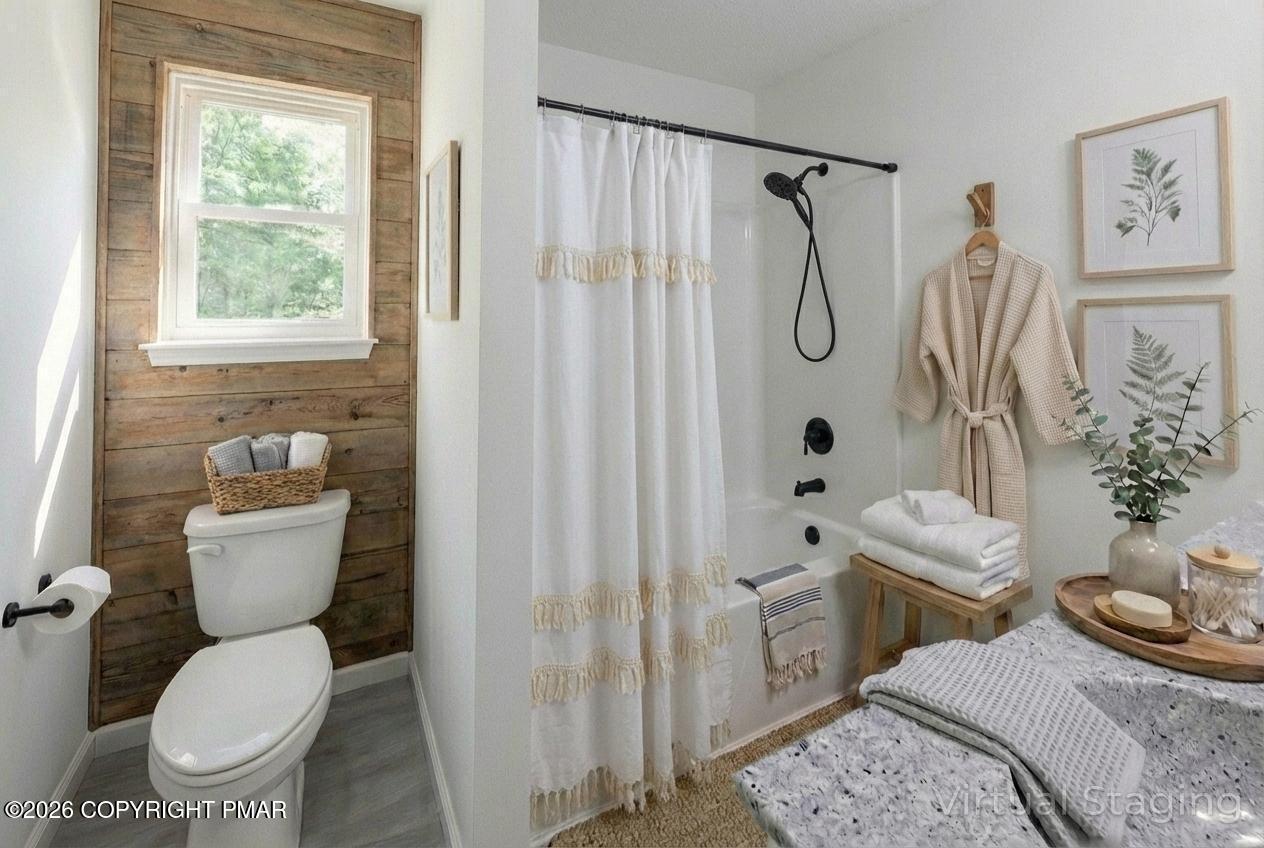 1125 Glouster Road, Unit 3209 Tobyhanna, PA 18466 - Photo 33 of 53 a bathroom with a toilet sink and shower