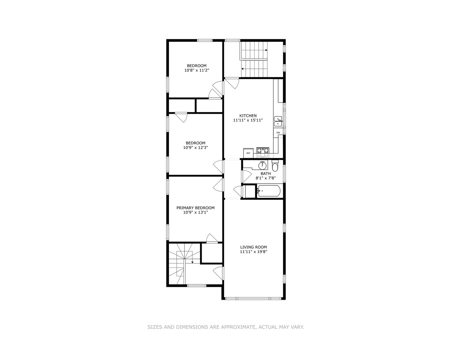 9331 South Pulaski Road Evergreen Park, IL 60805 - Photo 27 of 29 a picture of a floor plan