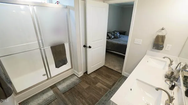 a utility room with a washer and dryer