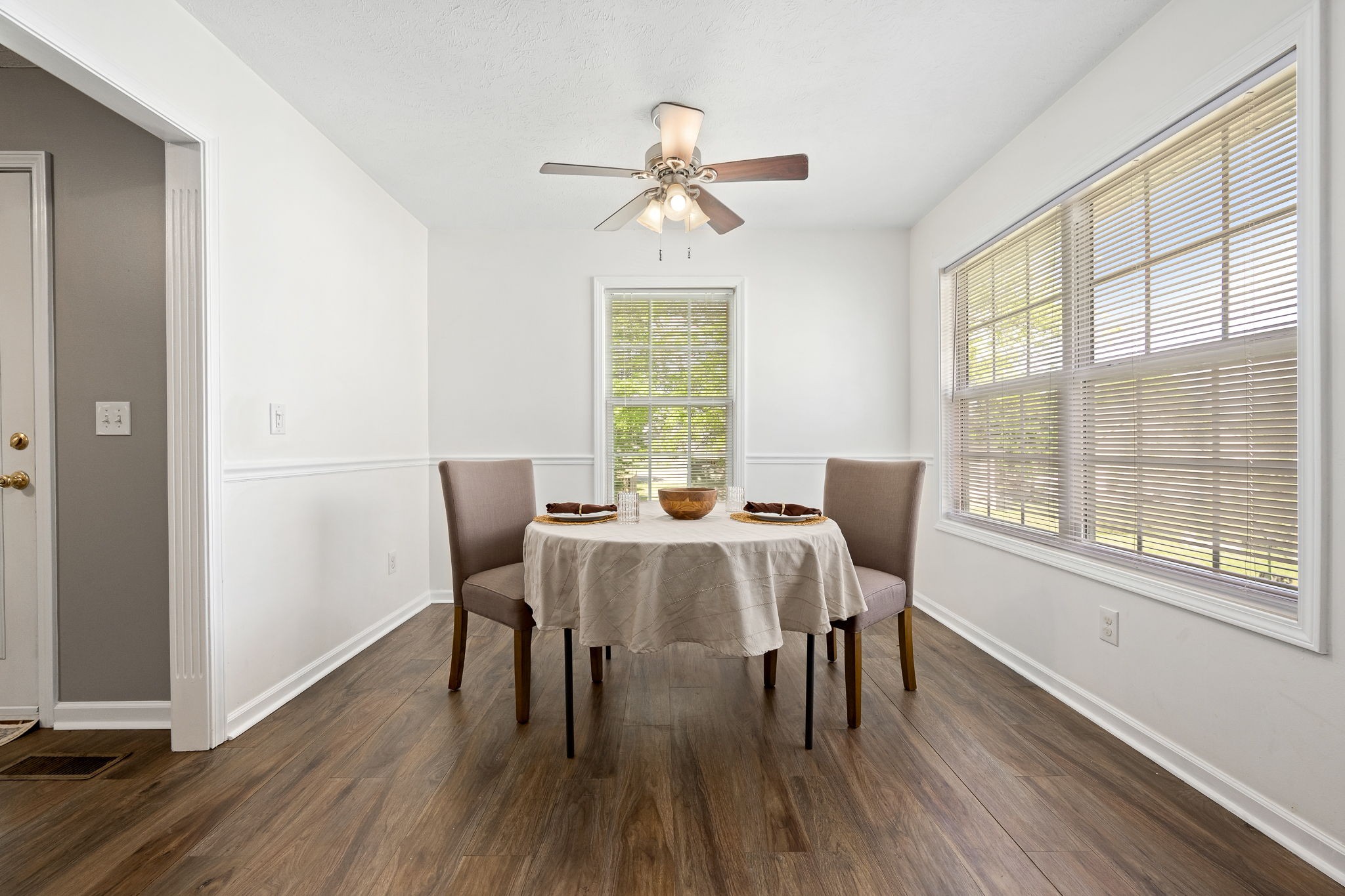 3620 Stevens Bend Drive Murfreesboro, TN 37127 - Photo 10 of 31 a view of a dining room with furniture window and wooden floor