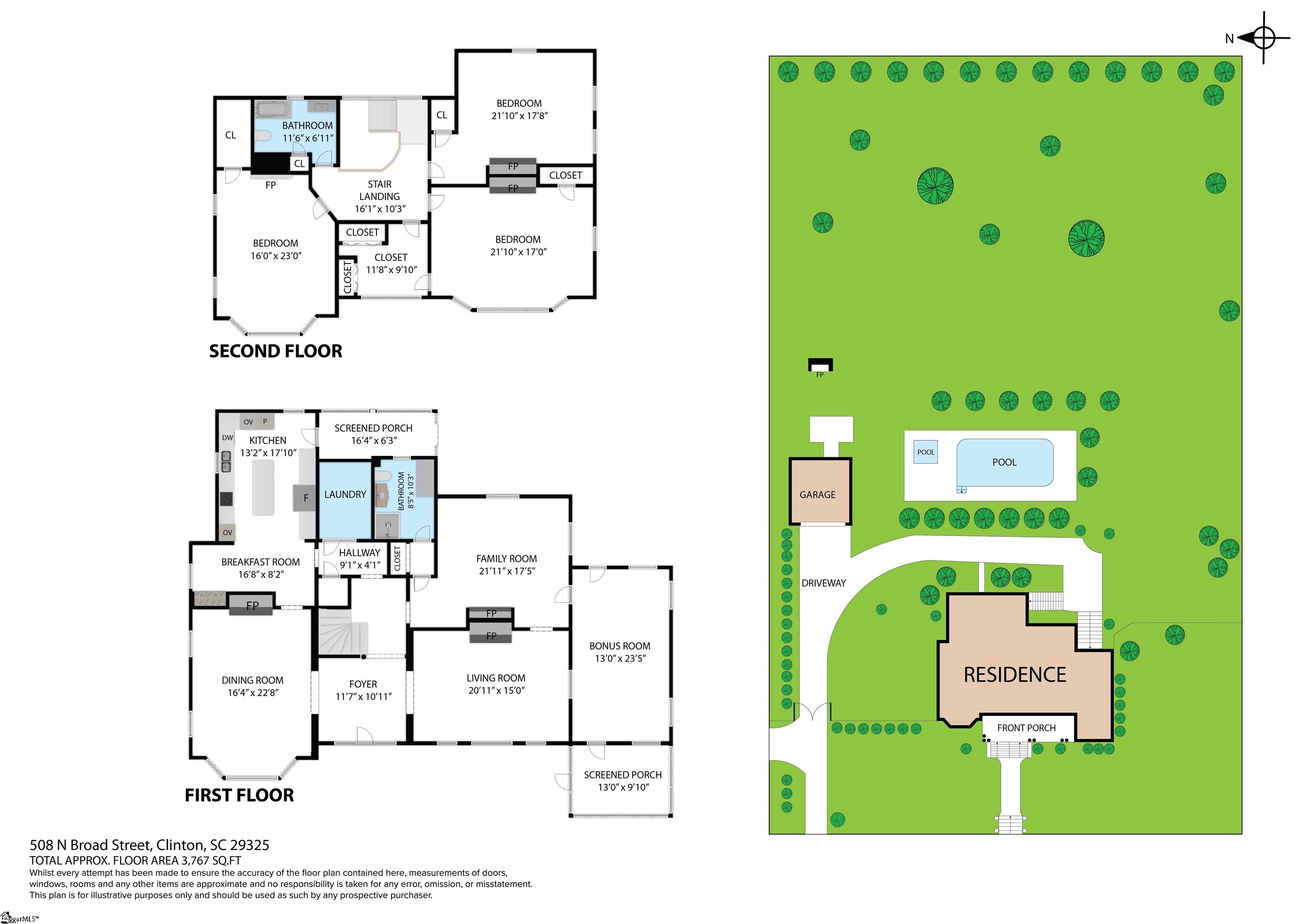 508 North Broad Street Clinton, SC 29325 - Photo 47 of 49