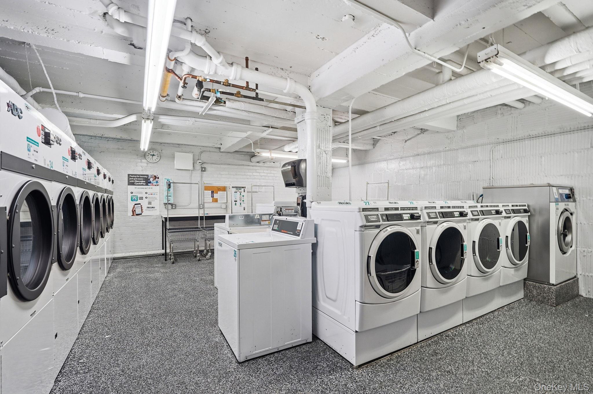 196 Garth Road, Unit 2F Scarsdale, NY 10583 - Photo 19 of 23 Basement Laundry Room