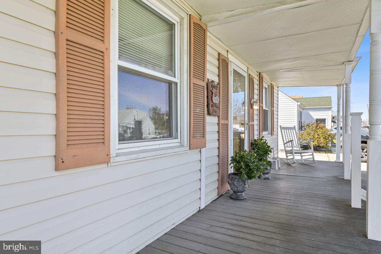 8127 Cornwall Road Dundalk, MD 21222 - Photo 31 of 36 Covered Front Porch - Perfect for a Rocking Chair!