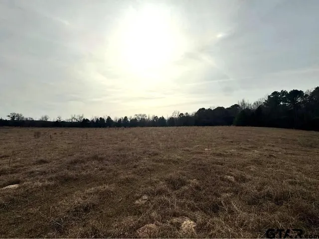 a view of snow on the side of a road